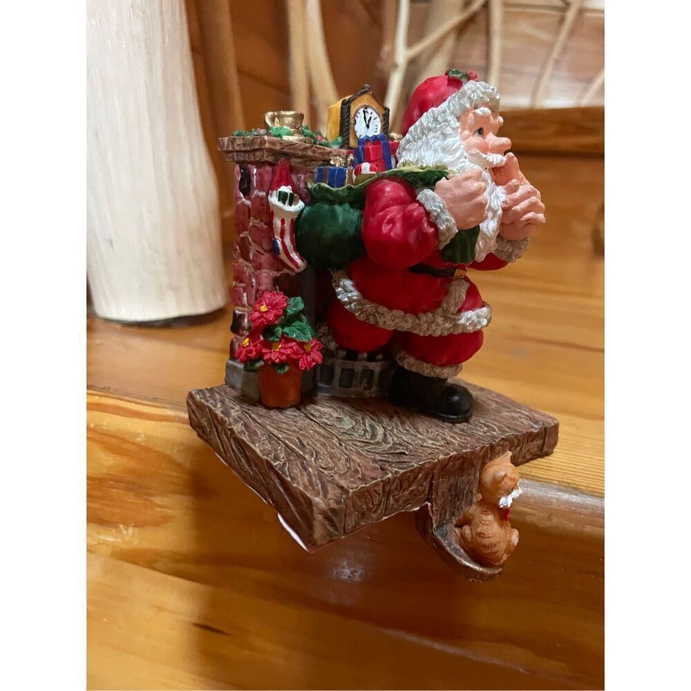 Santa and Kitten Stocking Holder - Picture 3 of 4